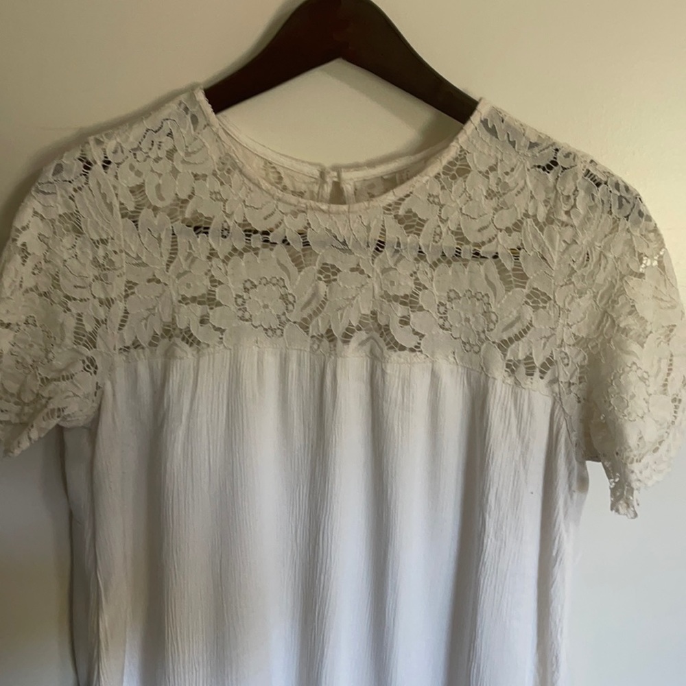 Off white baby doll mini